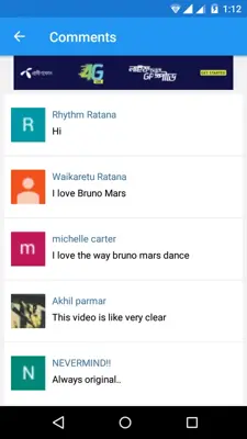 Bruno Mars android App screenshot 5